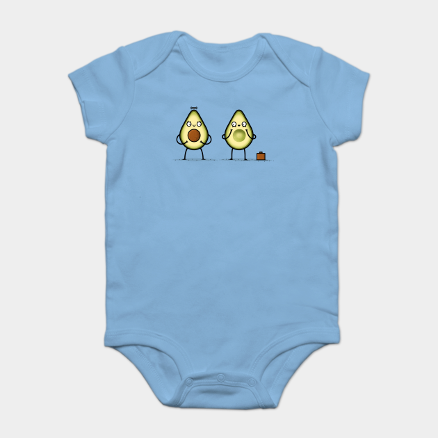 avocado baby onesie