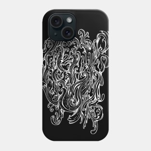 Abstract doodle art Phone Case