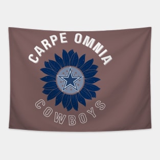 CARPE OMNIA DALLAS COWBOYS Tapestry