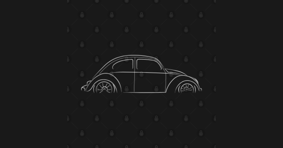 VW Beetle Profile Stencil Beetle T Shirt TeePublic vw-beetle-profile-stencil-beetle-t-shirt-teepublic