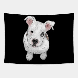 Pittie Puppy Tapestry