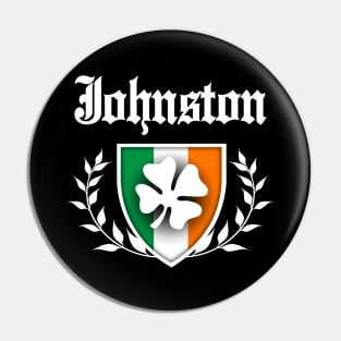 Johnston Shamrock Crest Pin