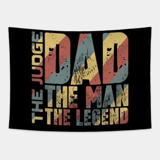 Dad The Man The Judge The Legend Tapestry