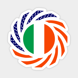 Irish American Multinational Patriot Flag Magnet