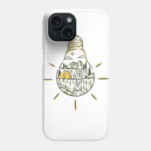 Nature Bulb Outdoor Camping Phone Case