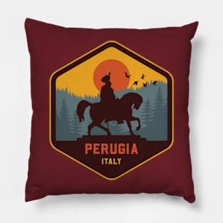 Perugia Italy Pillow