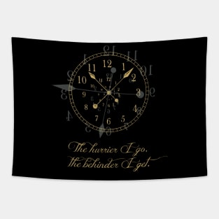 Wonderland Clock Tapestry