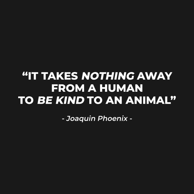 Vegan animal rights quote by ReignGFX