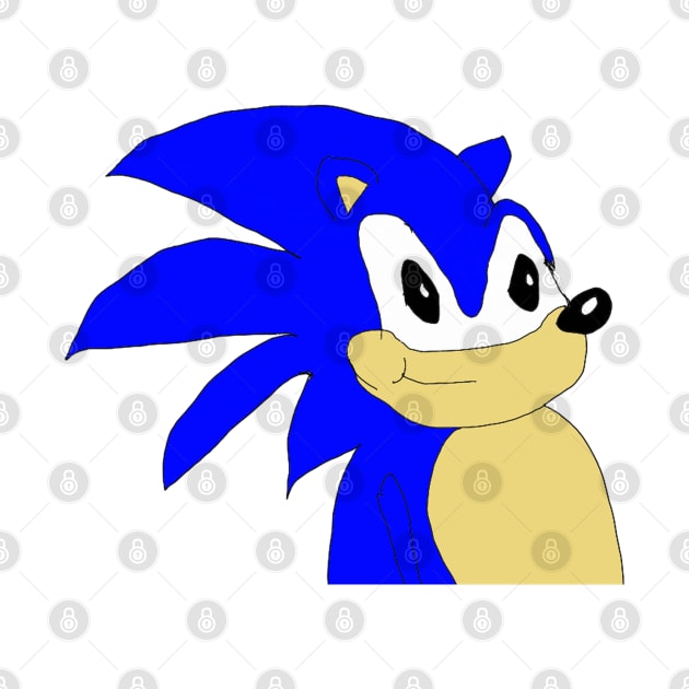 Sonic the Hedgehog by BadDrawnStuff