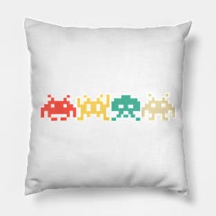 80s Video Game Vintage Retro Arcade Pillow