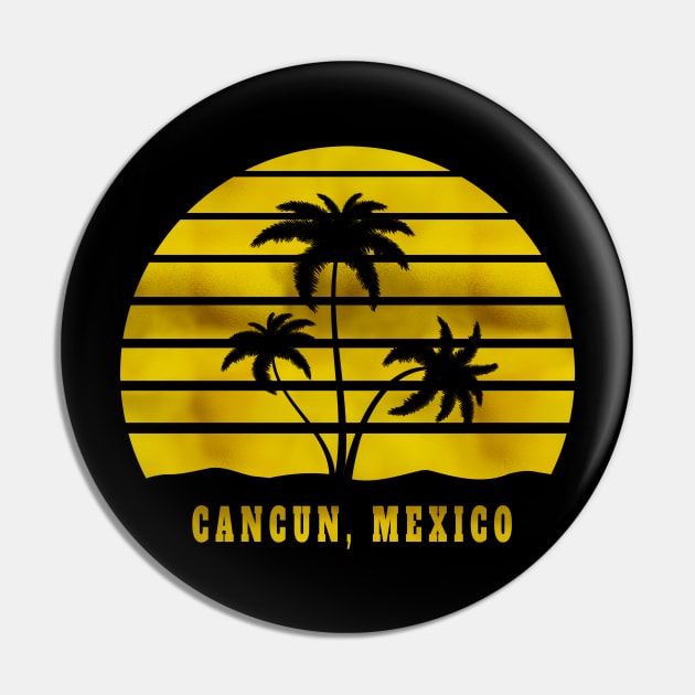 Cancun Beach Mexico Pin by TLSDesigns