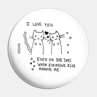 i love you Pin