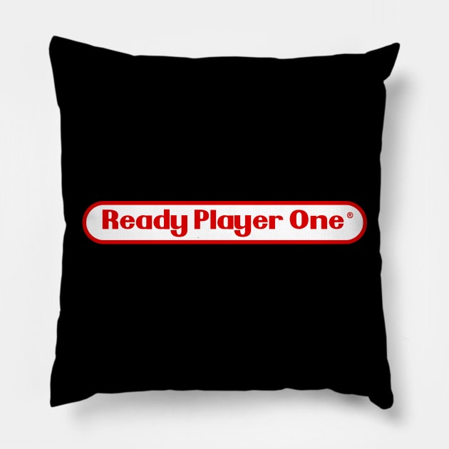 Ready player one Pillow by geekmethat