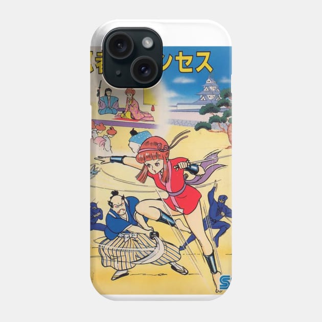 Ninja Princess Phone Case by The Basement Podcast