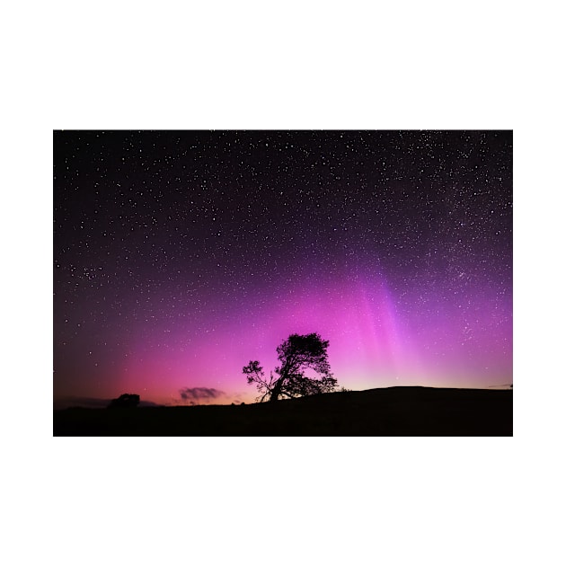 Nothern Lights over Wales by dasantillo