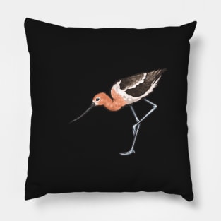 American Avocet Pillow