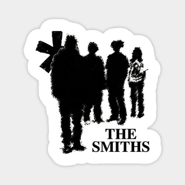 The Smiths Sillhouette Magnet by Anisa Wati