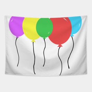 Jubilant Balloons Tapestry