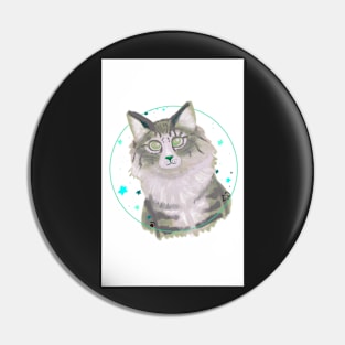 Forest Cat Pin