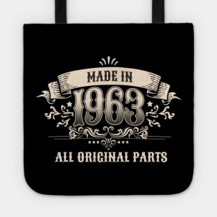 60 Years Old Made In 1963 All Original Parts Tote