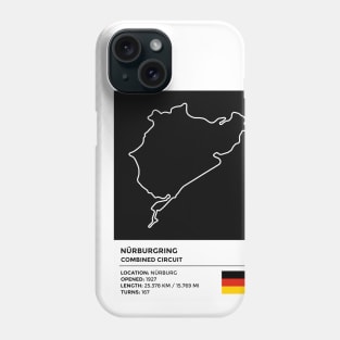 Nürburgring - Combined Circuit [info] Phone Case