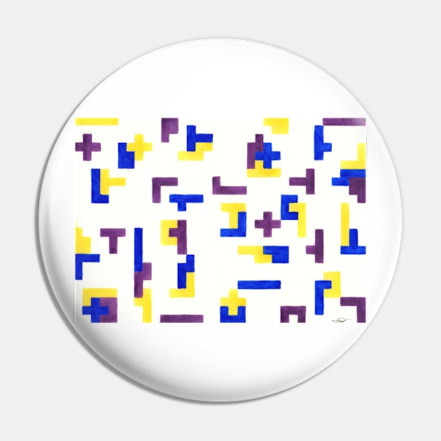 Tetris III Pin by jamesknightsart