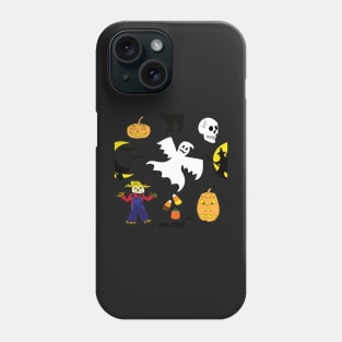 Halloween, Holiday Decorations, Spooky Fun Phone Case