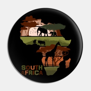 South Africa Pin