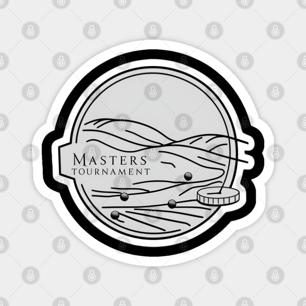 masters tournament competition Magnet by CreationArt8