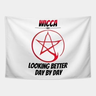 Wicca: Looking Better Day By Day Tapestry