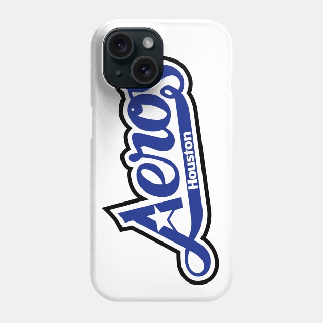 Defunct Houston Aeros Hockey 1978 Phone Case by LocalZonly