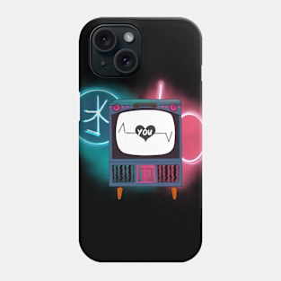 Romantic tv Phone Case