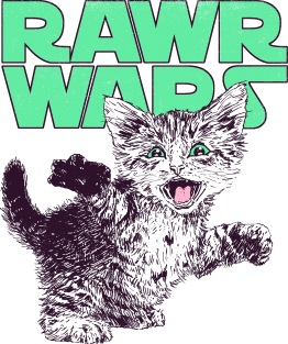 Rawr Wars Magnet
