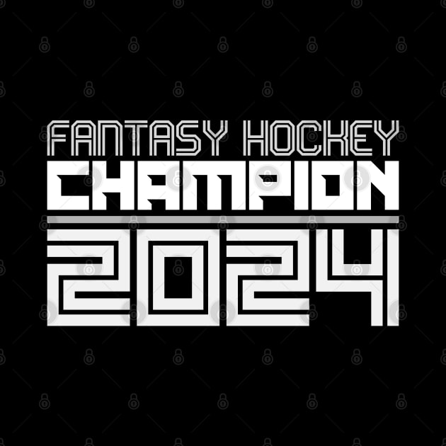 Fantasy Hockey Champion 2024 by JWDesigns