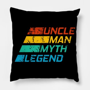 Uncle Man Myth Legend Pillow