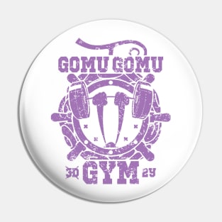 Anime-Gym- gomu-gomu-gym Pin