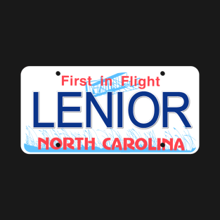 Lenior North Carolina License Plate T-Shirt