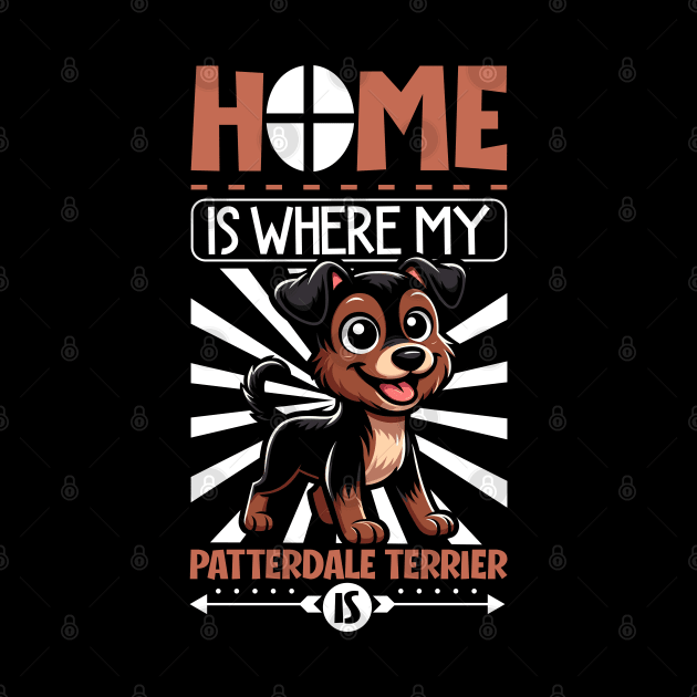 Home is with my Patterdale Terrier by Modern Medieval Design