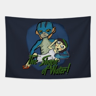 Shape of Water-Color Tapestry