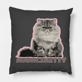 Audacikitty Pillow