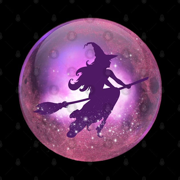 Witchy Crystal Moon #2 by Mazzlo Shop