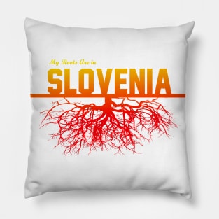 My Roots Are in Slovenia Pillow