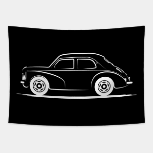 Renault 4 CV Hino 4CV Quintette White Tapestry