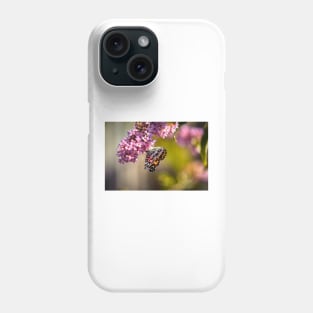 American Lady Butterfly Phone Case