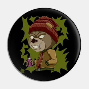 Street Bear Pin