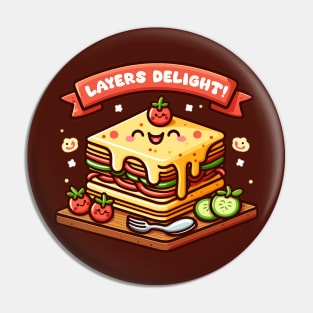 lasagna layers delight Pin