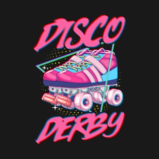 Disco Derby Roller Skates T-Shirt