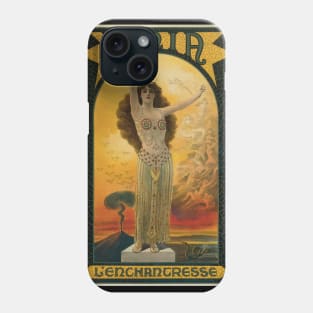 Vintage Magic Poster Art, Ionia the Enchantress Phone Case