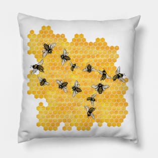 Gemini Honeybees Pillow