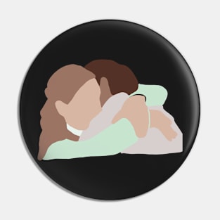 The office Jim and Pam hugging Pin